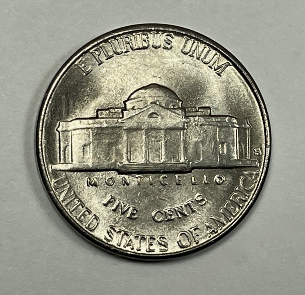 1948-S Jefferson Nickel Choice/Gem Uncirculated