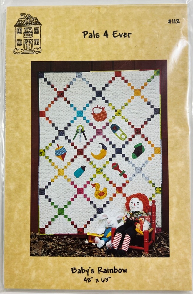 Pals 4 Ever Baby's Rainbow #112 Pattern 2000