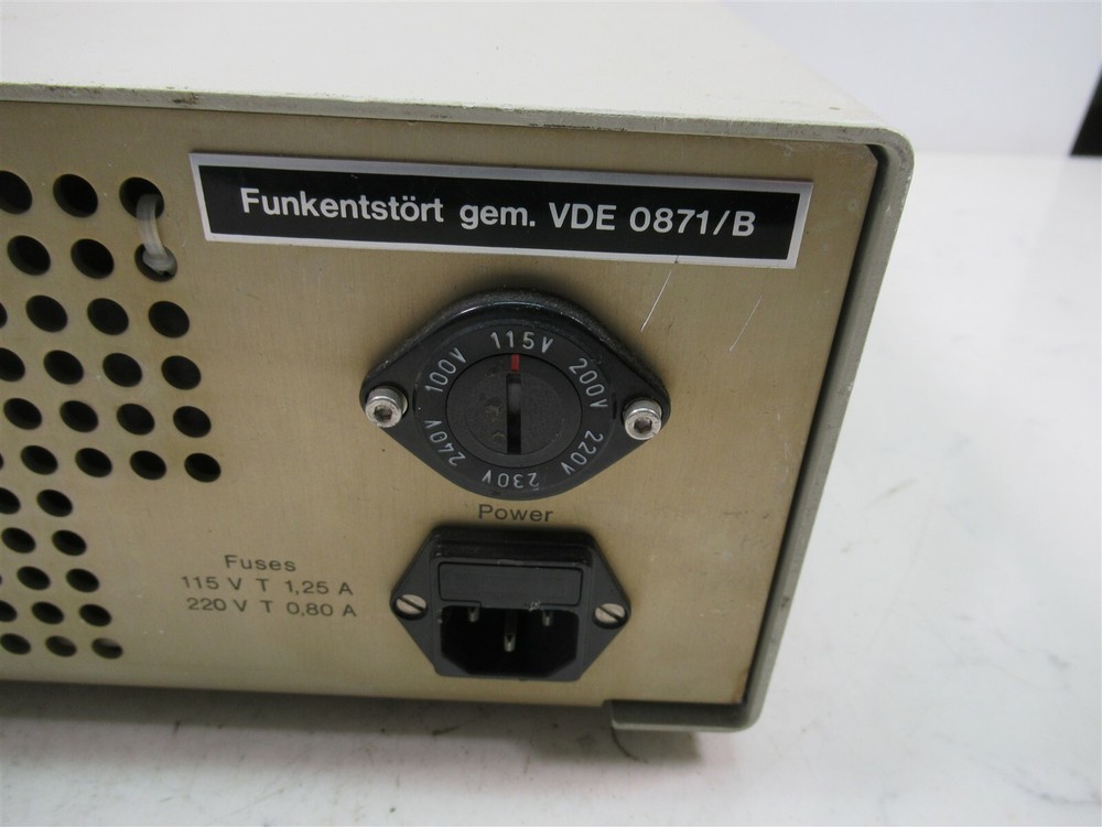 Perkin Elmer AS40 Autosampler Control Unit Vintage German Lab Device