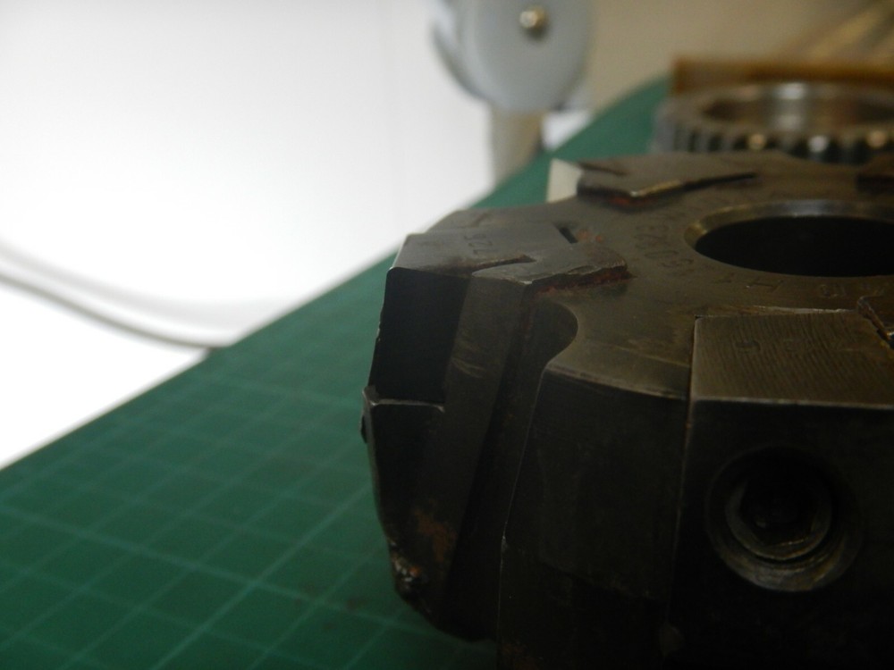 Widax 80mm Diameter (3.1496") Insert Fly Mill 1.0" Arbor