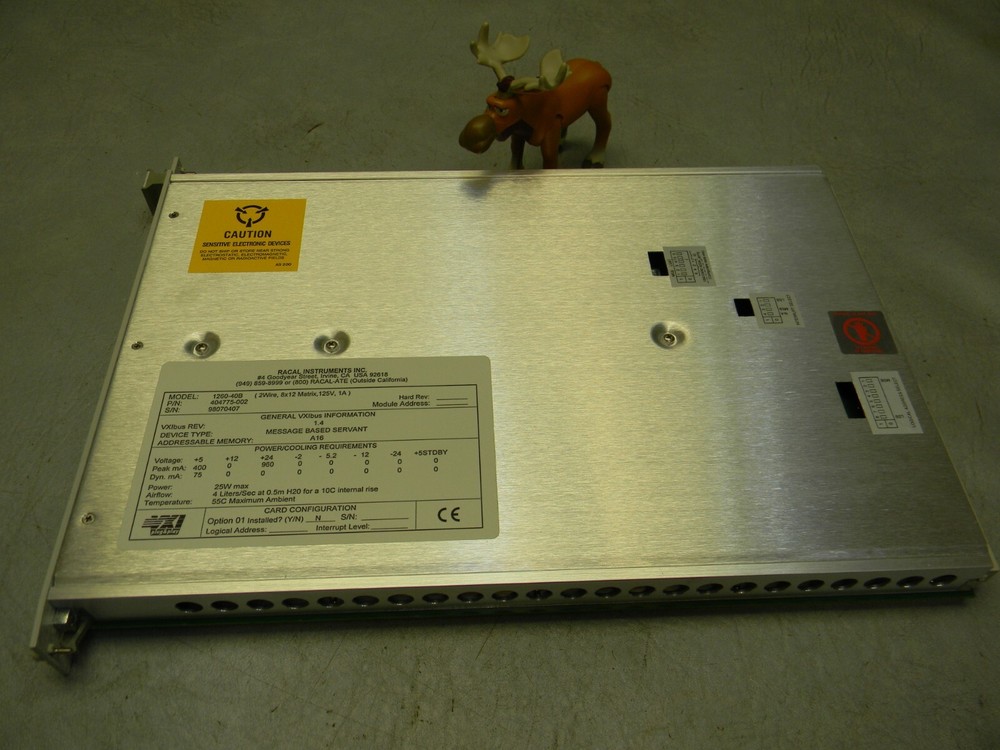 Racal Instruments 1260-40B SWITCH MODULE 404775-002 1260 VXI SWITCHING CARD