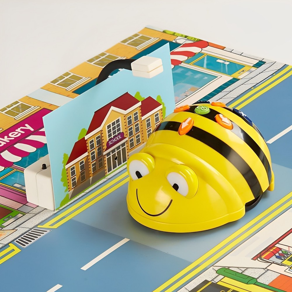 TTS Bee-Bot Programmable Rechargeable Robot Educational Activity Coding Toys