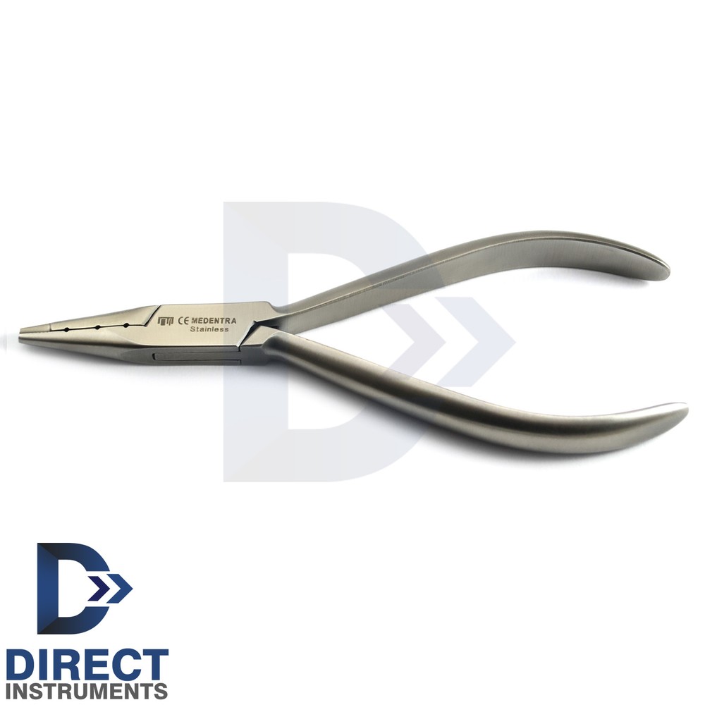 Jaraback Plier Orthodontic Precision Grooves Loop Bending Closing Light Wire New