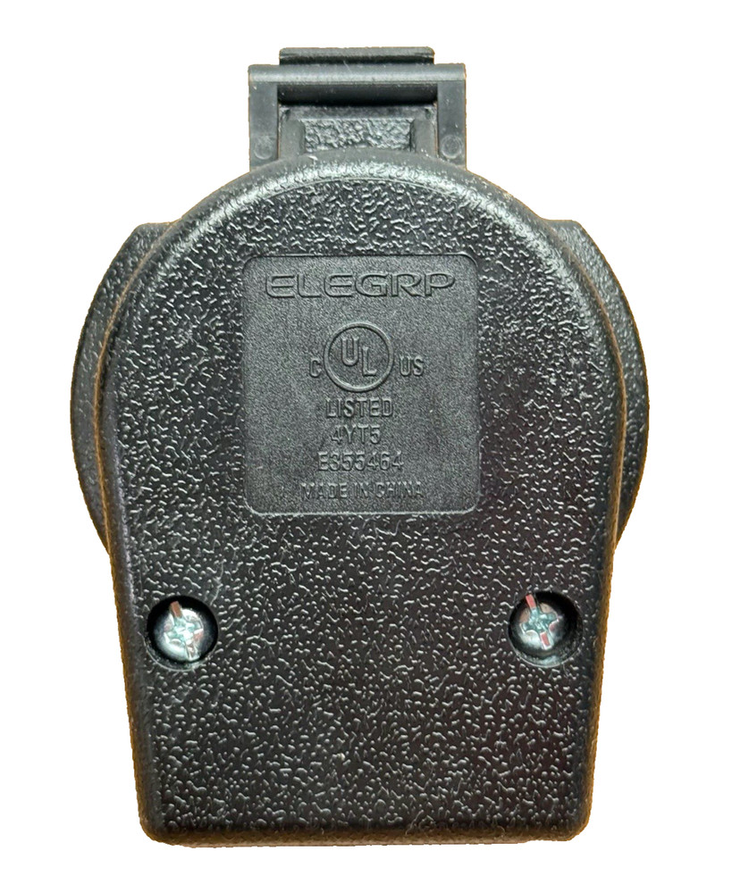 ELEGRP S143050P Grounded Straight Blade Angle Plug