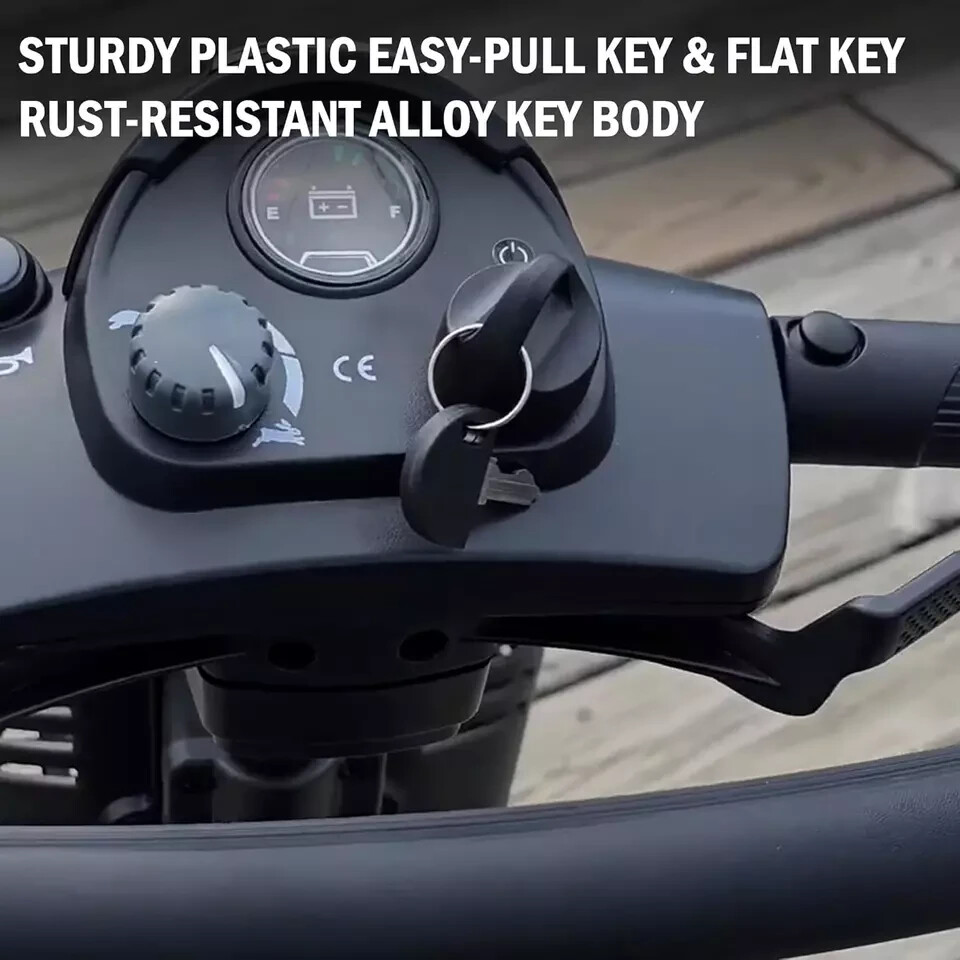 Pride Mobility Scooter Replacement Key Set Compatible with Go-Go Elite Traveller