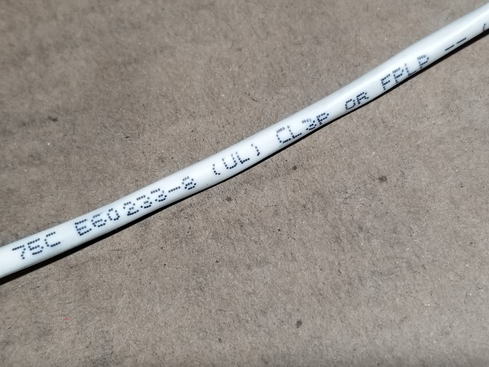 Carol E2106S 22/6C Shielded Control/Communications Cable Plenum White /100ft