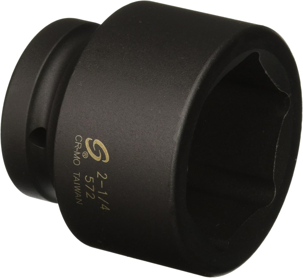 572 1" Drive Standard 6 Point Impact Socket 2-1/4"