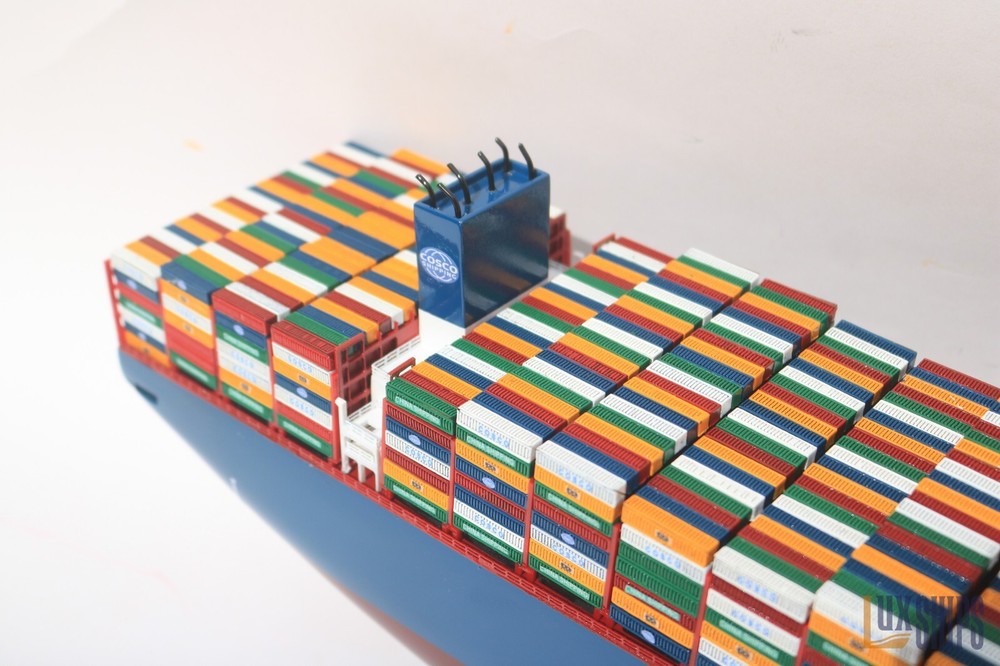 Cosco Shipping Container Model Ship 72cm