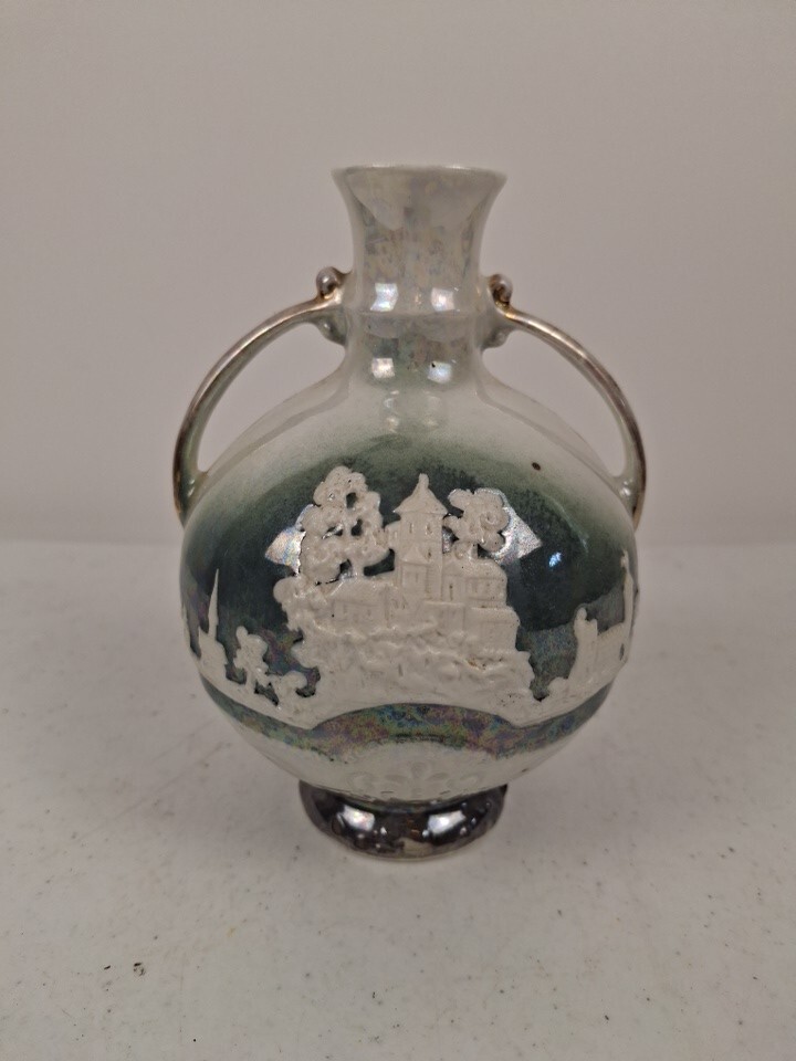 Porcelain Relief Vase