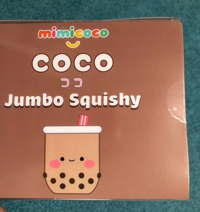 Mimicoco Jumbo Squishy Coco Boba Stress Toy