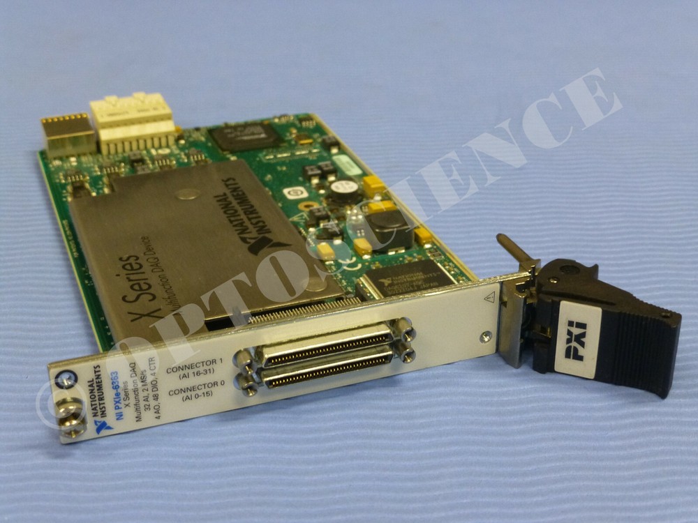 National Instruments NI PXIe-6363 Data Acquisition Module X-Series Multifunction