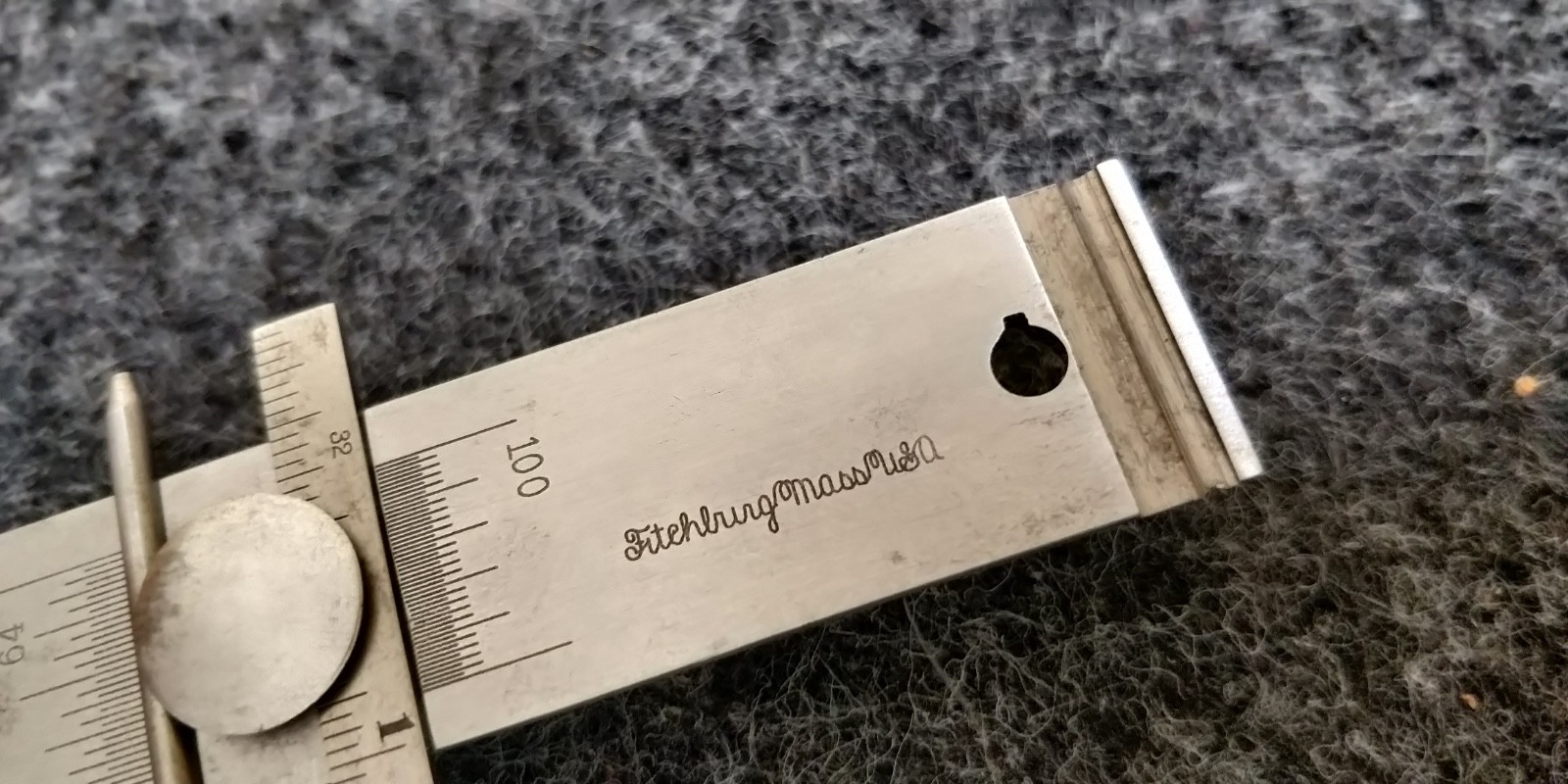 ANTIQUE Sawyer #57 Depth Gage machinist tool GREAT Condition