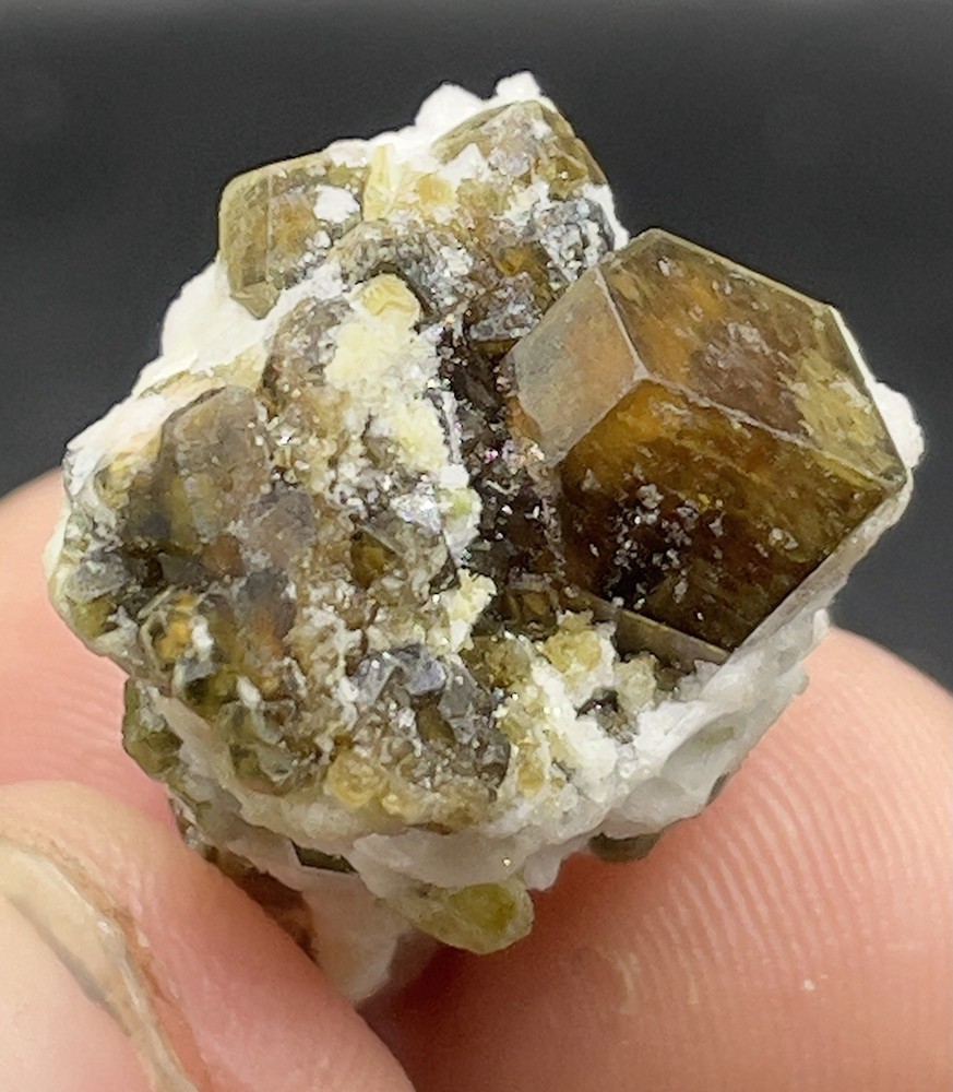 45 Carte Andradite Garnet From Gilgit