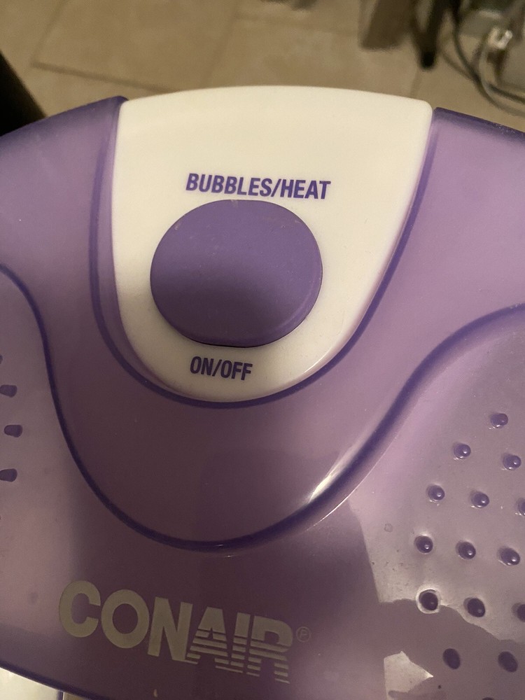 Conair Foot Spa with bubbles, massage, & heat
