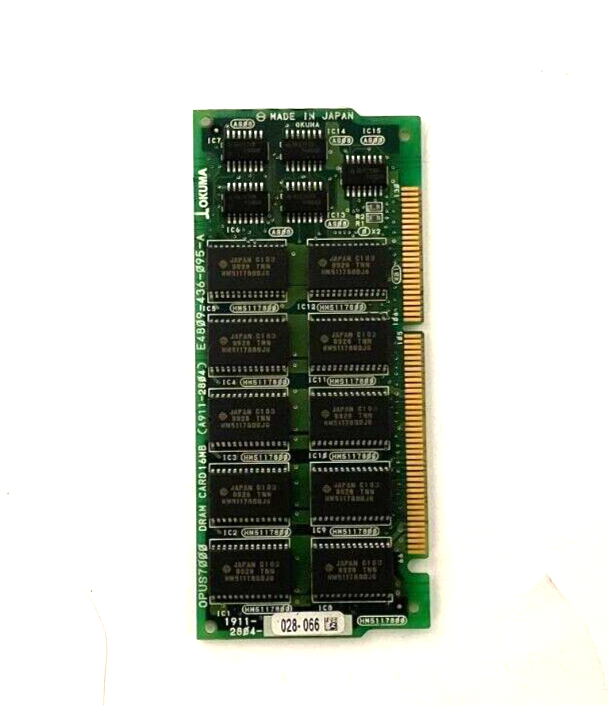 Okuma A911-2804 DRAM Card E4809-436-095-A