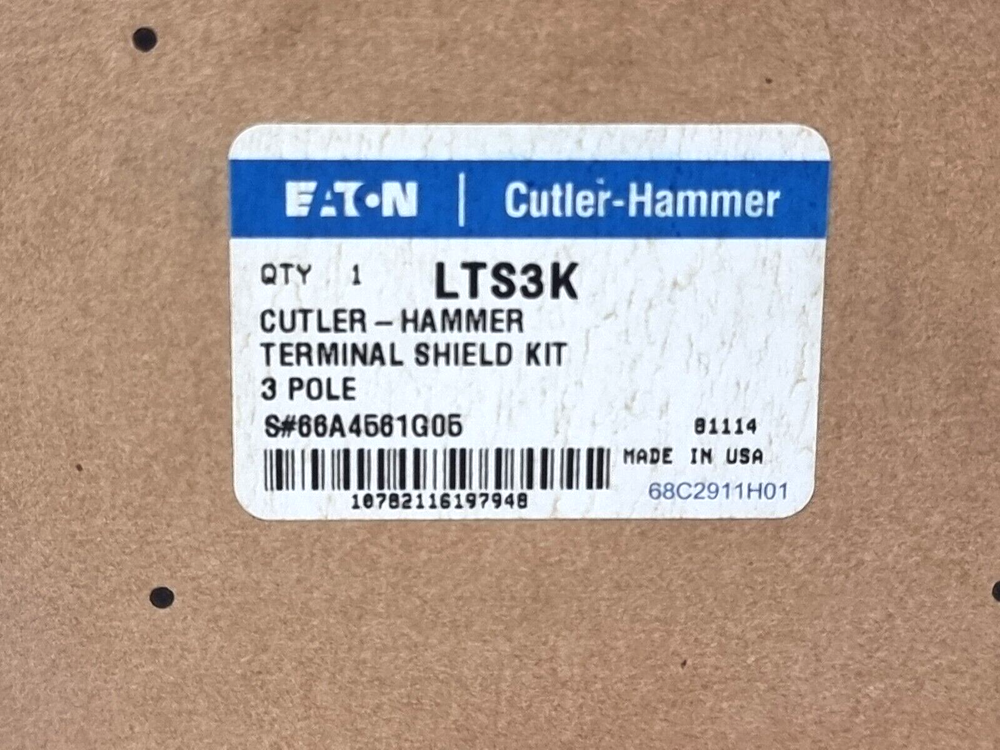 EATON CUTLER-HAMMER LTS3K Terminal Shield Kit