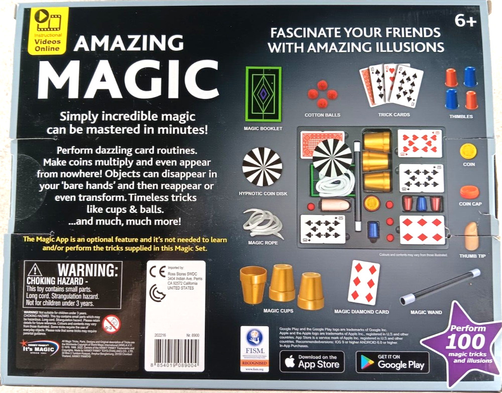 Amazing Magic Perform 100 Magic Tricks and Illusions by It's Magic
