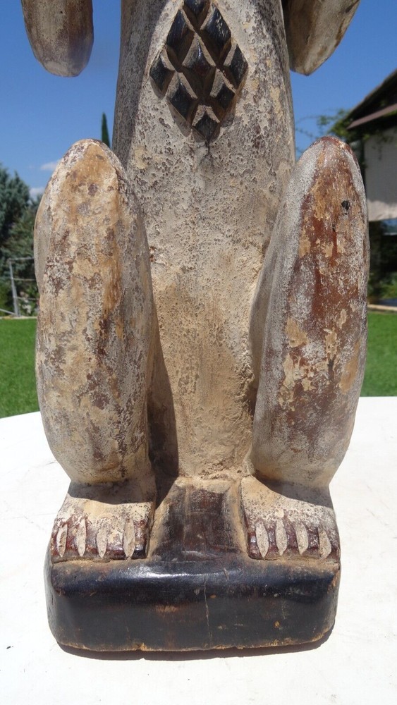 Punu Statue 62 cm Gabon African Art