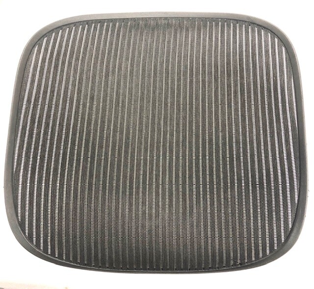 Herman Miller Aeron Size B Blemished Black Seat Mesh With New Insert Seat Foam.