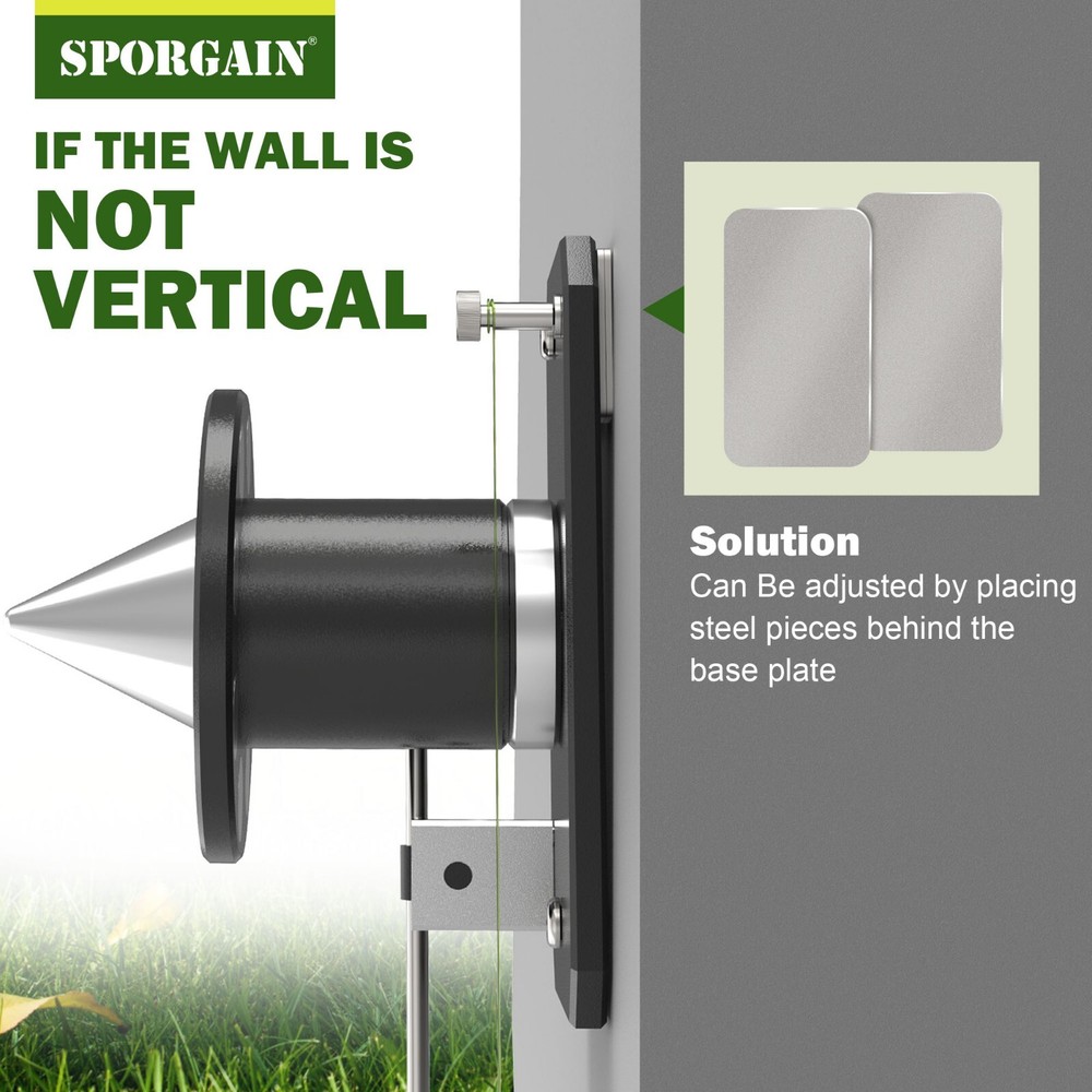Lawn Mower Blade Balancer, Adjustable Blade Holder＆High Precision with Magnetic