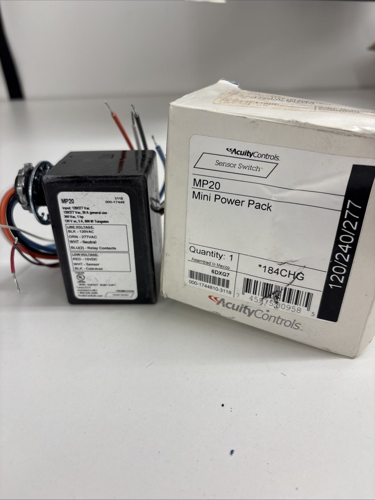 Sensor Switch MP20 Motion Detector - Black