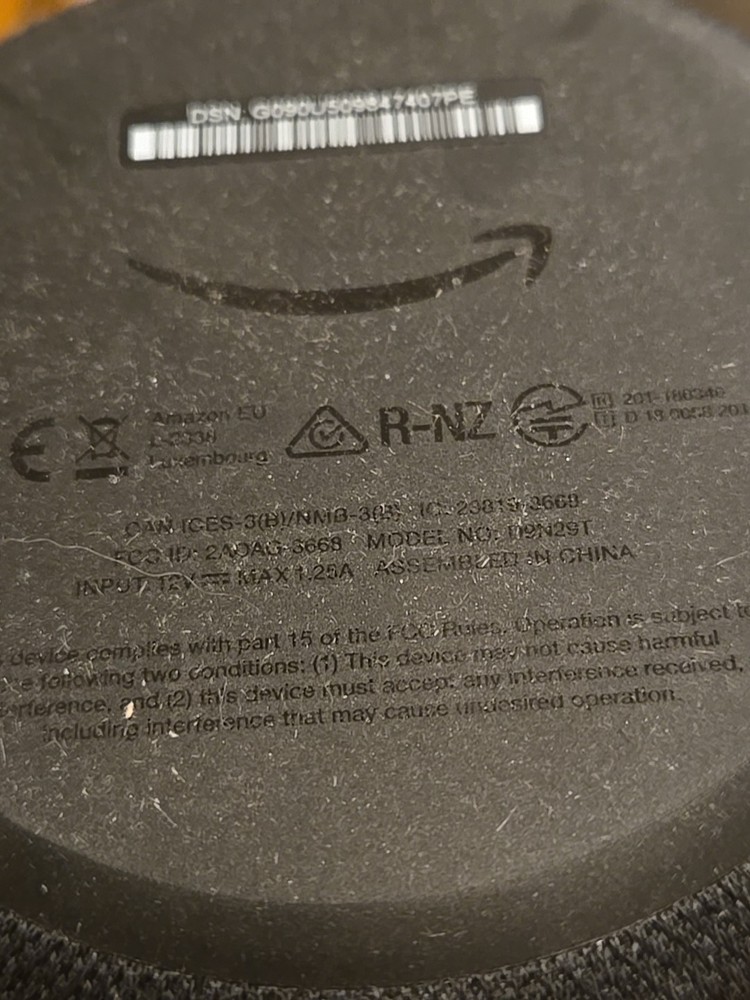 Amazon Echo Dot 3rd Gen Smart Speaker - Heather Gray (D9N29T)