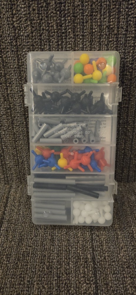 MEGA MOLECULES Advanced Chemistry Molecular Model Set 180 Pieces Student