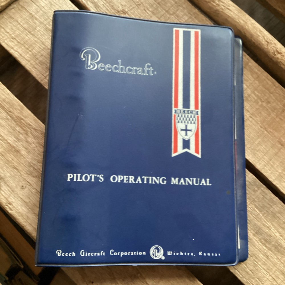 Beechcraft Sport B19 Pilot's Operating Manual 1973  X