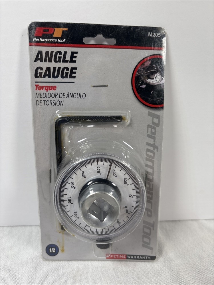 Performance Tool M205 Torque Angle Gauge. Slightly used.