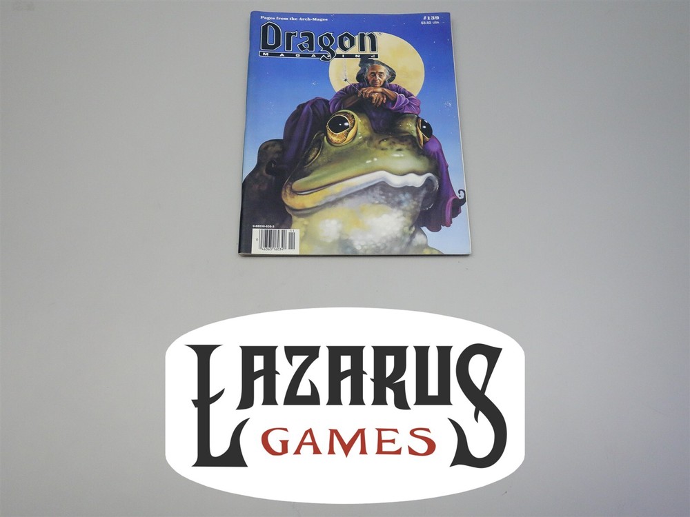 Dragon Magazine: Issue # 139 (TSR)
