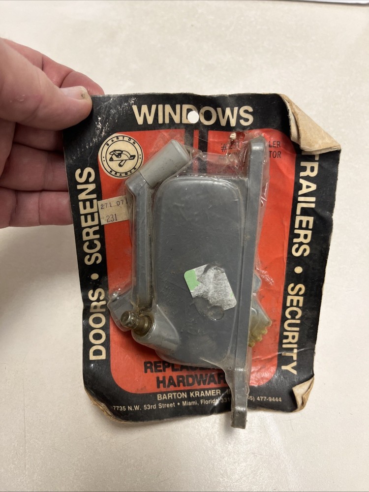 Barton Kramer Keller-Air Control Silver Awning Window Operator 231