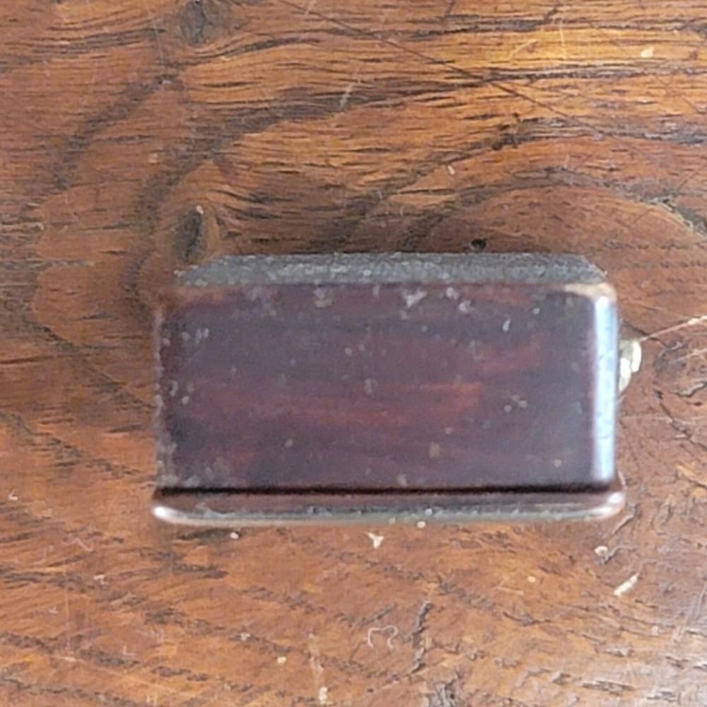 German Bakelite WW1 Gilt Snuff Box