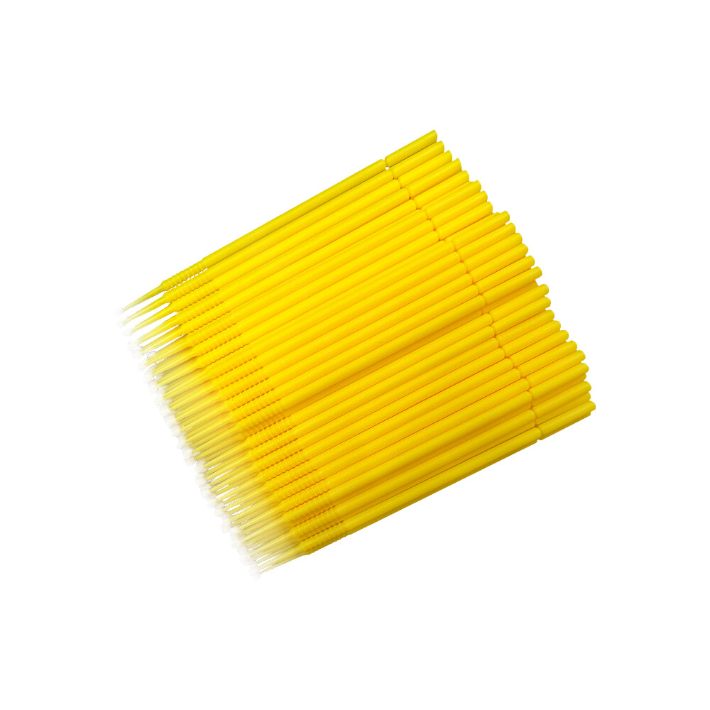 100Pcs Dental Disposable Material Micro Brush Tooth Applicator Extension Brushes