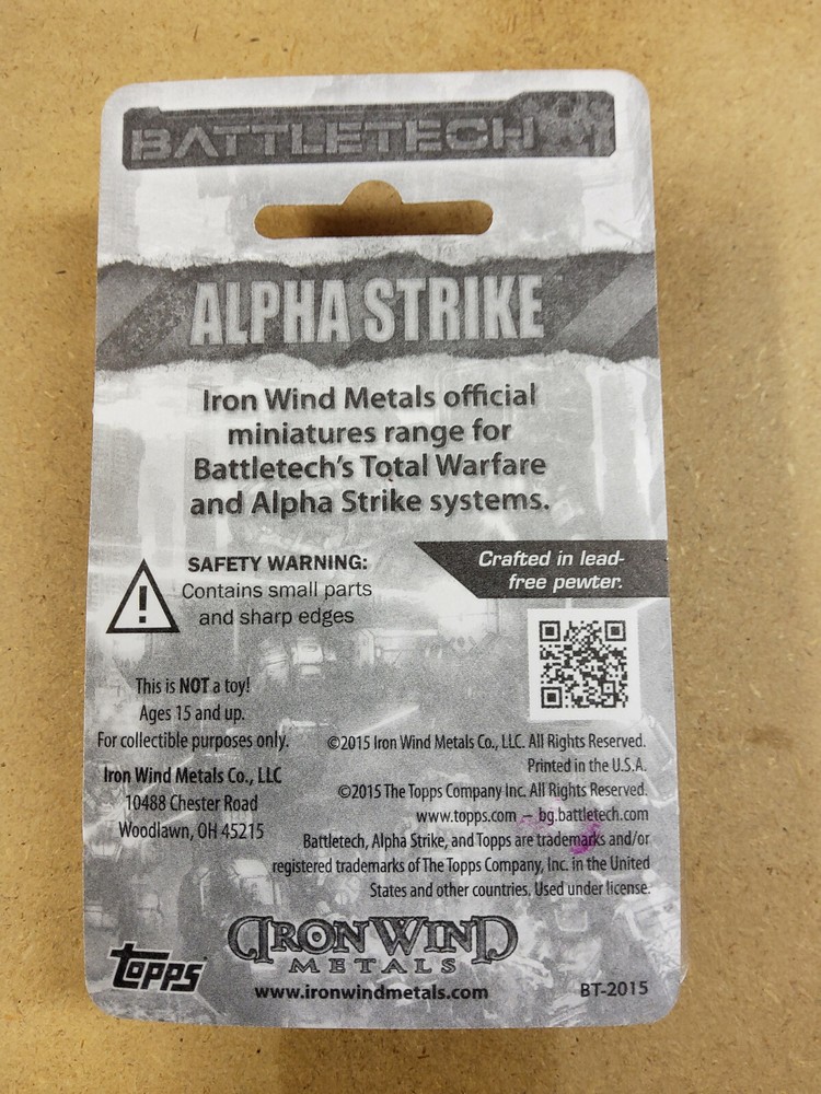 Battletech Miniatures - Thor "Summoner" Prime - 20-337 - Iron Wind Metals