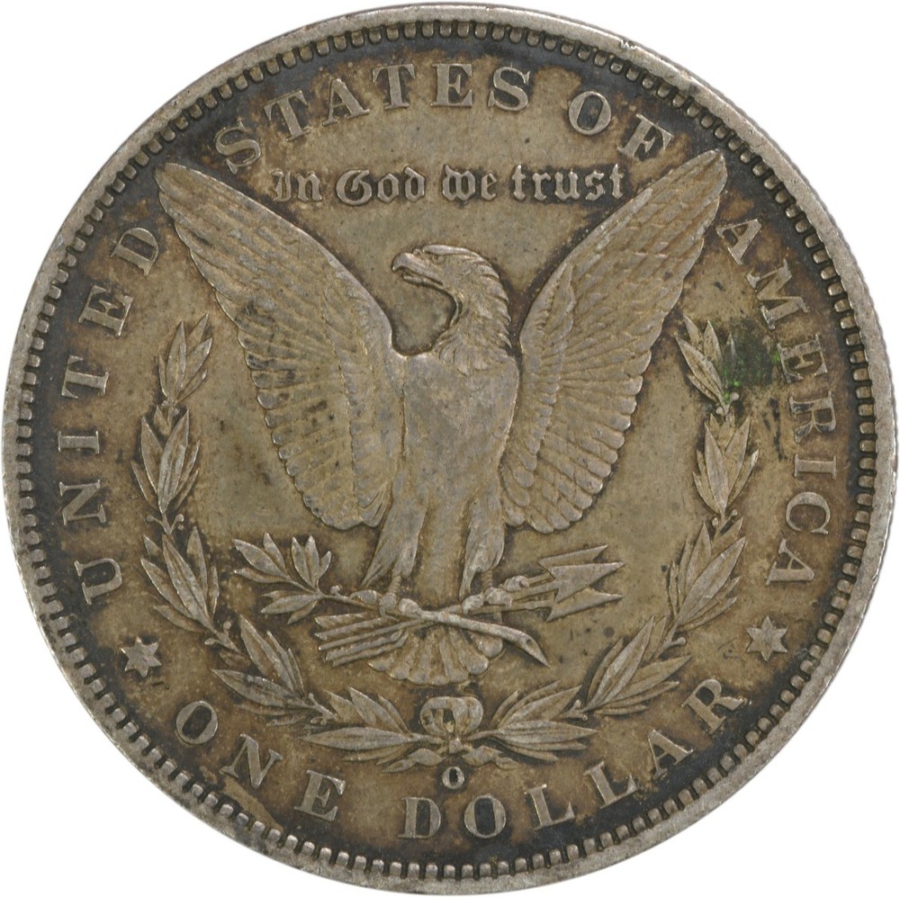 1889-O Morgan Silver Dollar EF Uncertified #445