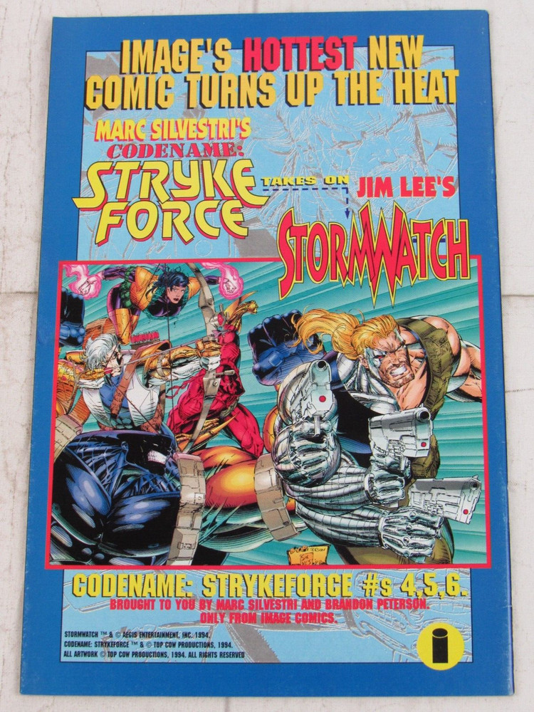 Cyberforce #3 Mar. 1994 Image Comics