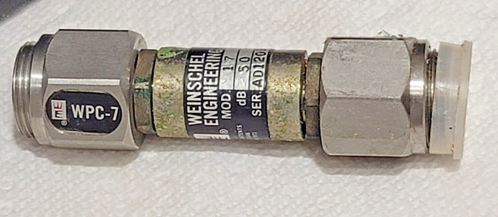 Weinschel Engineering WPC-7 Attenuator Model 17