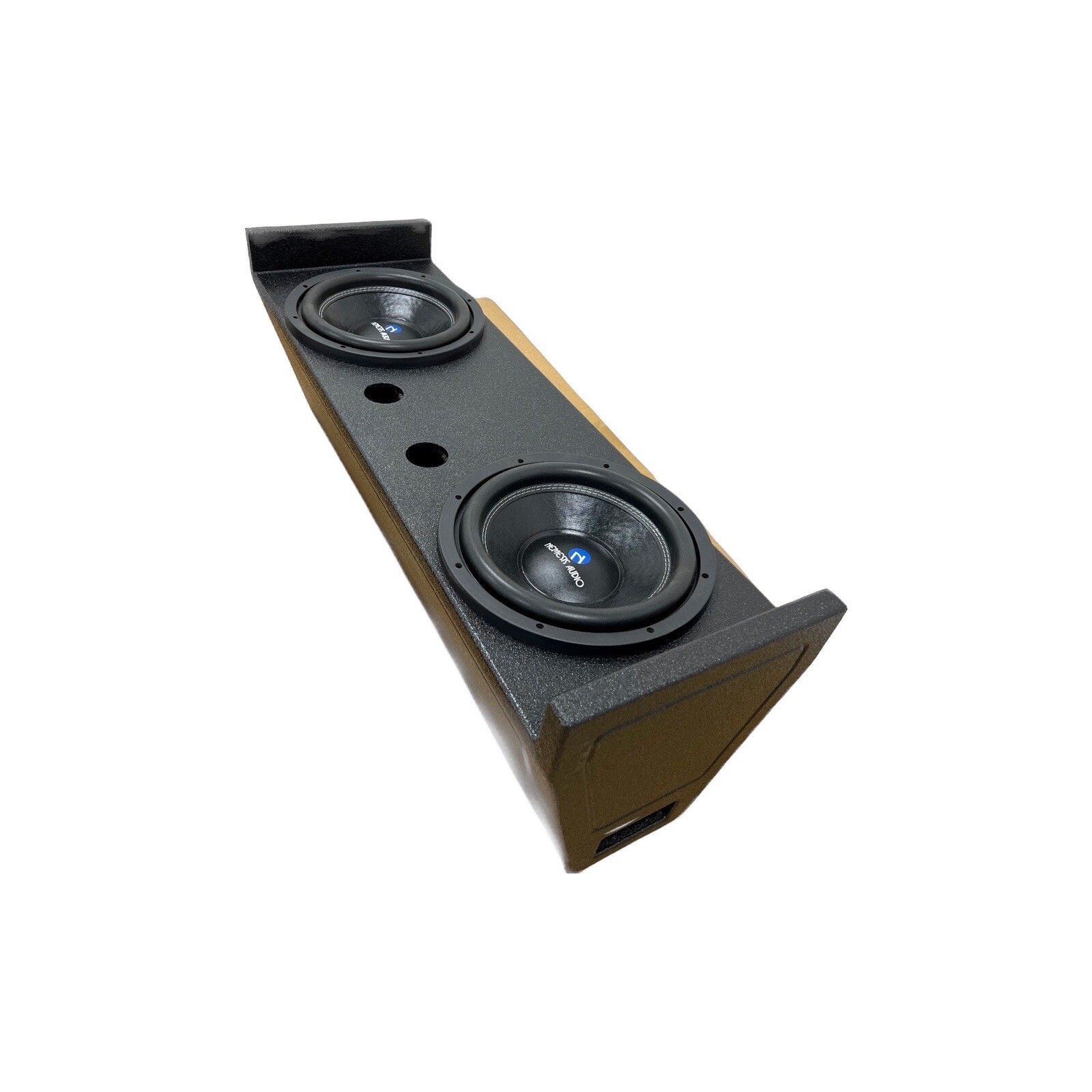 Mega Bass Dual 12" Ported SUV Subwoofer Sub Box Enclosure - Behind 3rd Row