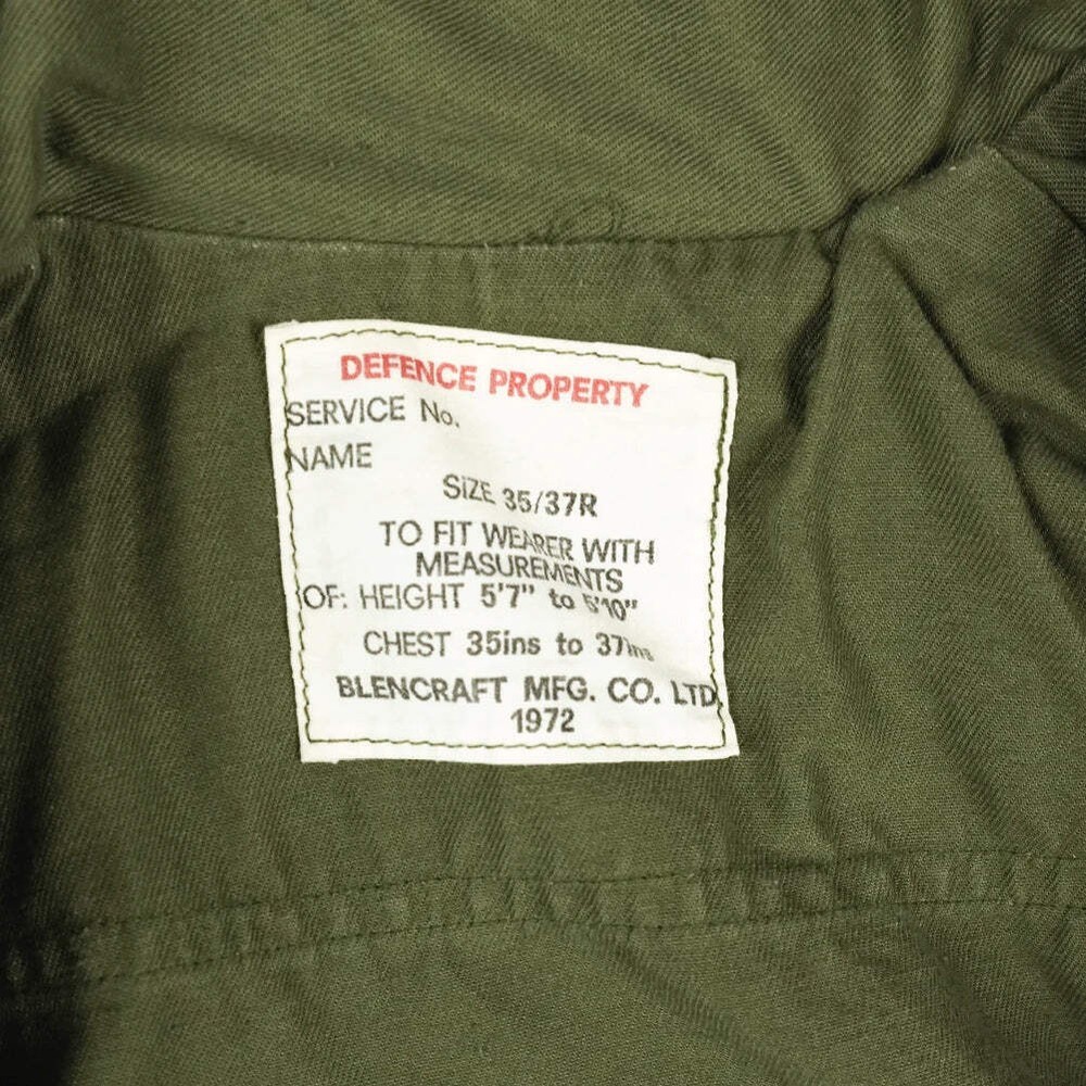 NZ Army 'Pixie' Jungle Shirt