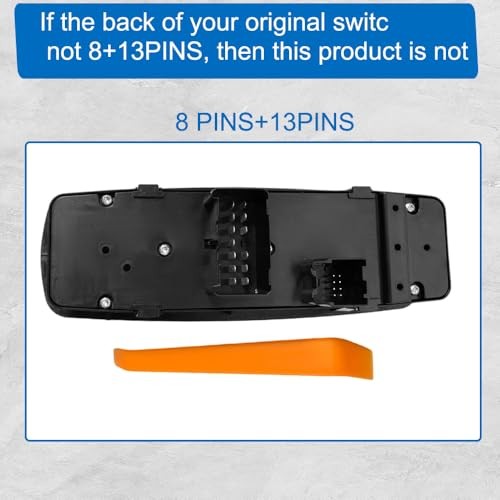 Power Window Switch Replacement for Dodge Dart 2013-2016 – Driver Side Master