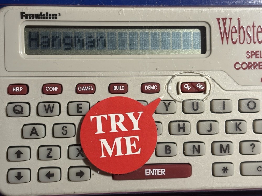 NEW Franklin Webster's Spelling Corrector Plus NCS-101 Pocket Size Compact