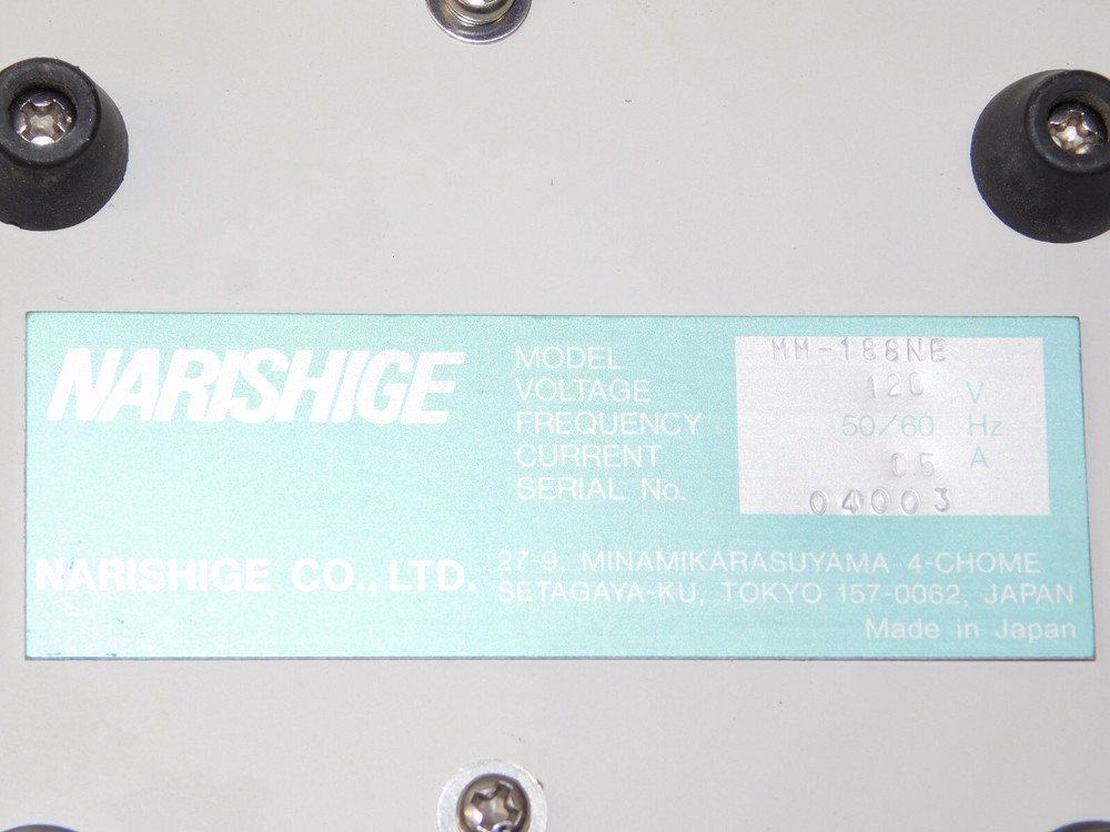 Narishige MM-188NE 3D Motor-Driven Coarse Manipulator Power Source w/ Controller