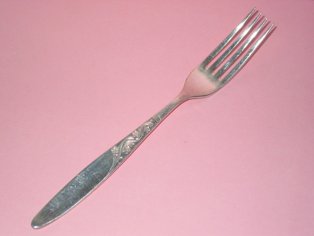 CHRISTINE BY GROSVENOR ~ LUNCHEON Fork ~ Silver Plate