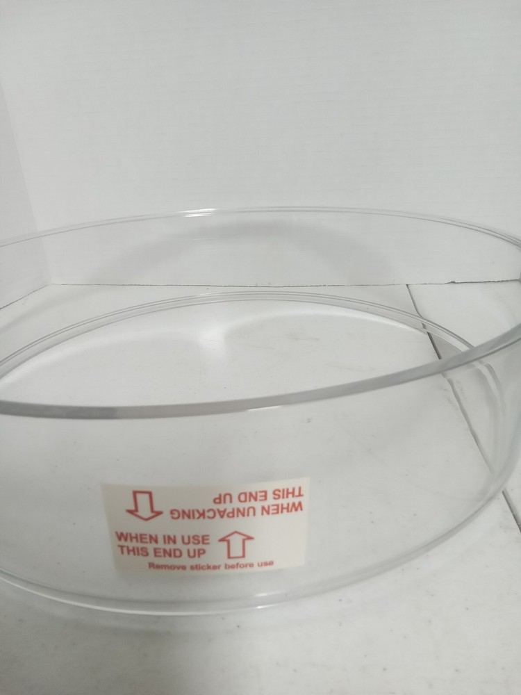 NuWave Pro Infrared Oven Replacement Part Clear Dome Extension Extender Ring 3in