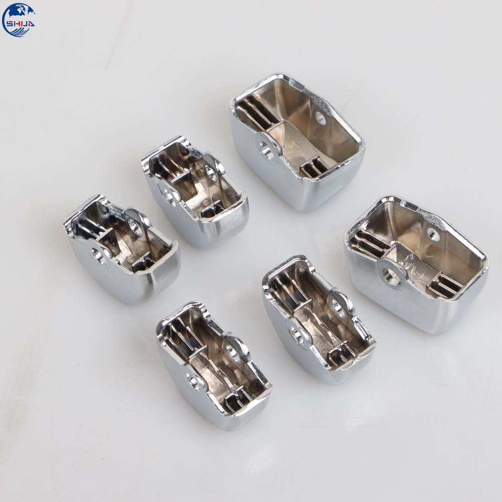Chrome Hand Control Switch Housing Button Cap For Harley Dyna Softail FLSTN CVO