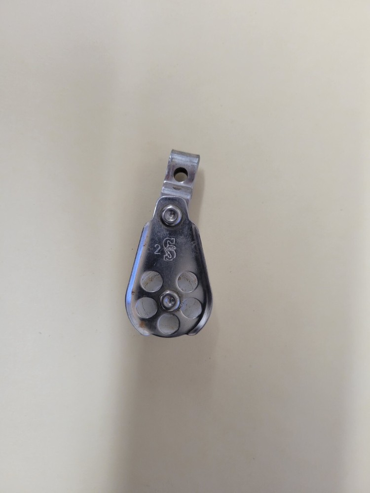 Schaefer Stainless Steel Single Block 1" Sheave