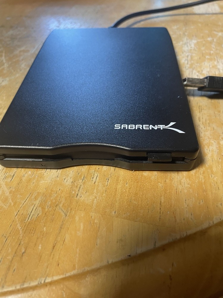 Sabrent USB Portable Diskette Drive FD-05PUB Untested