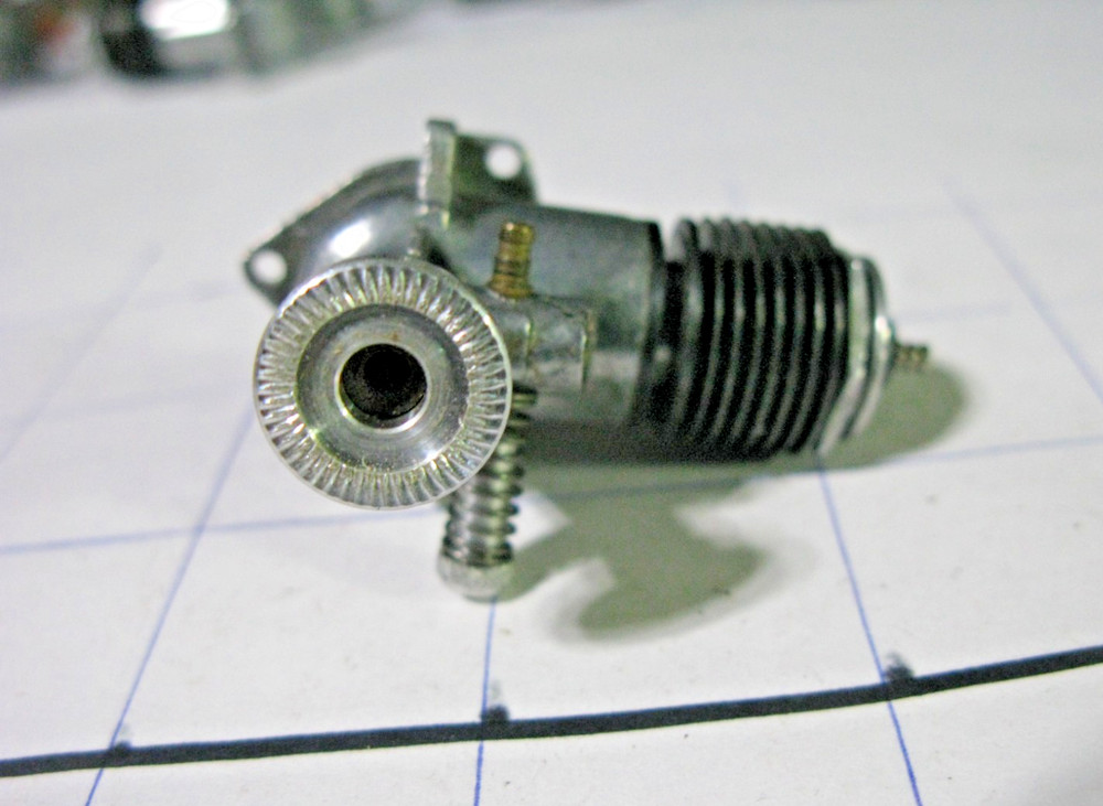 Vintage OK CUB .049 Model Airplane Engine, Good Compression - Unused?