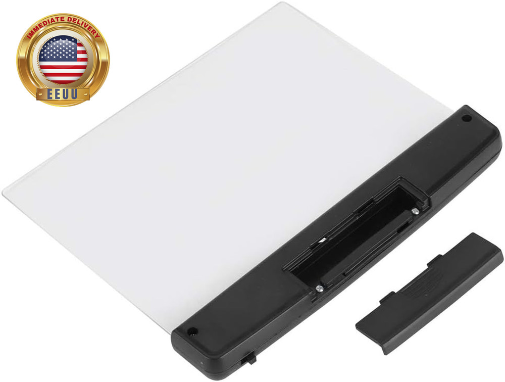 Flat Book Lights for Reading, LED Book Reading Light Flat Plate Book Light Book