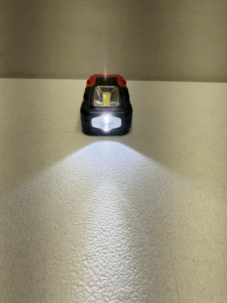 2 Pack Magnetic Base LED COB Work Light Mechanic Torch Flashlight Versatile New